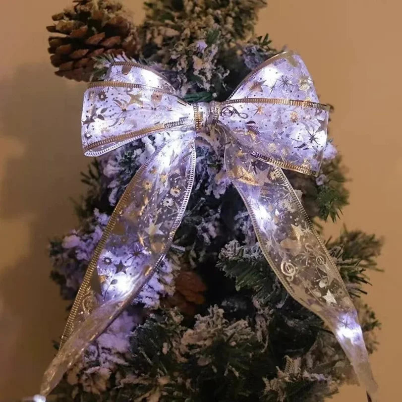 LED Гірлянда-Стрічка для Різдвяного Декору (DIY Банти)