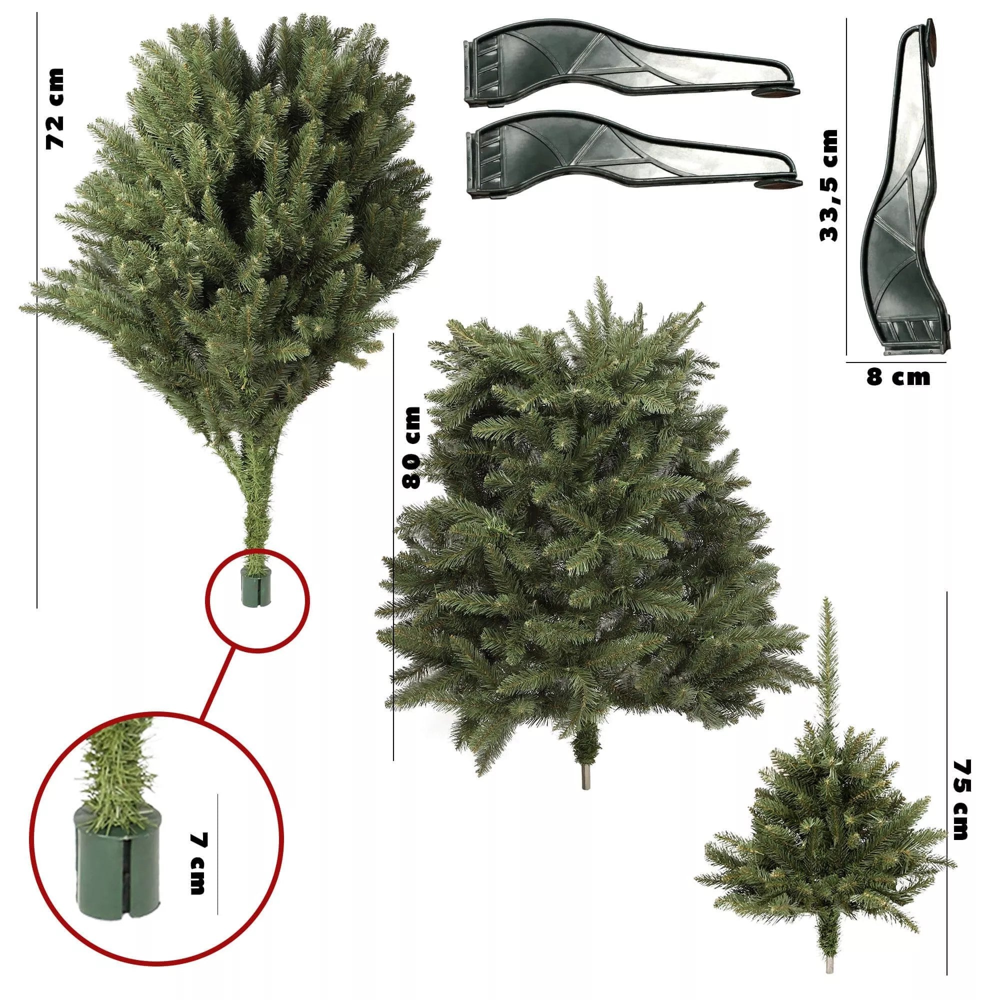 Штучна Ялинка «Кавказька Marou» (180 см та 220 см)